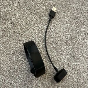 fitbit Inspire Fitness Tracker in Black Band Size Small